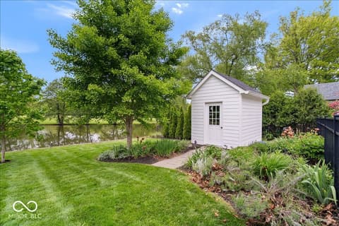 Yard at 11416 E Lakeshore Drive, Carmel, IN