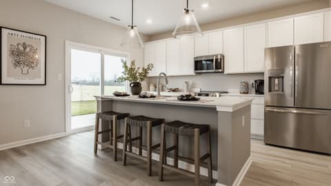 Kitchen at 181 Isabelle Lane, Shelbyville, IN