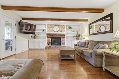 Living room at 14561 Saddleback Drive, Carmel, IN