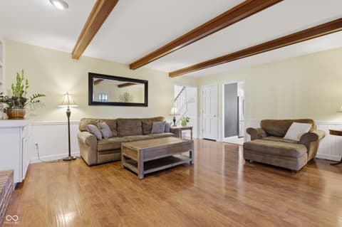 Living room at 14561 Saddleback Drive, Carmel, IN