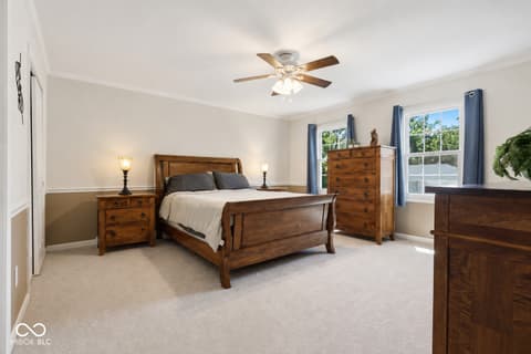 Primary bedroom at 14561 Saddleback Drive, Carmel, IN