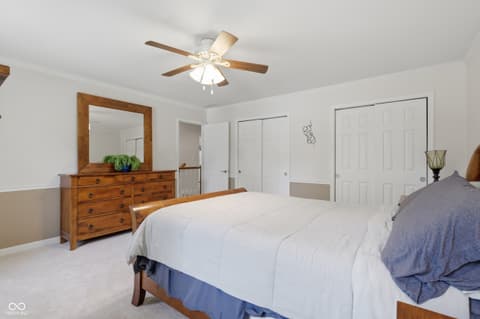 Primary bedroom at 14561 Saddleback Drive, Carmel, IN