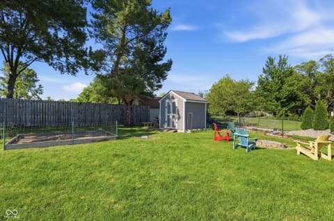 Yard at 14561 Saddleback Drive, Carmel, IN