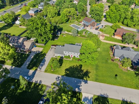 Aerial view at 14561 Saddleback Drive, Carmel, IN