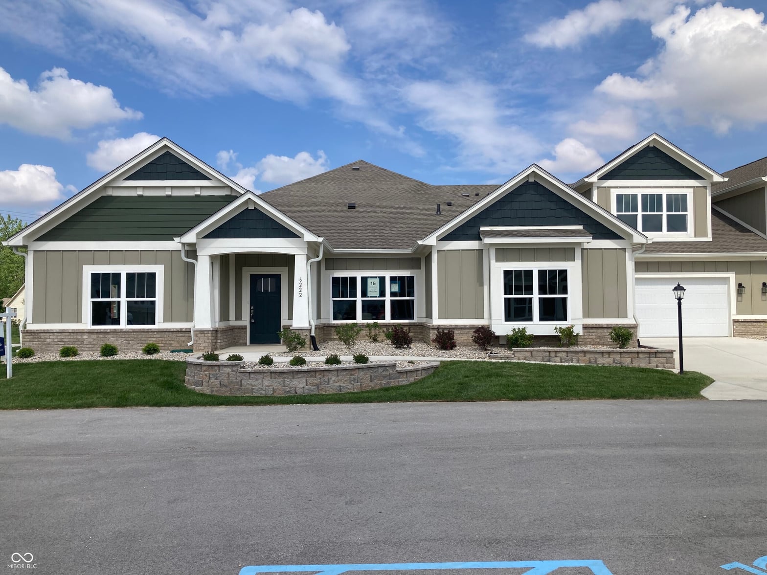 Front exterior at 6222 Fairview Drive, McCordsville, IN