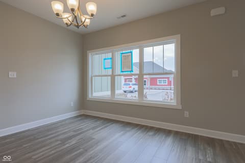 Dining room at 6222 Fairview Drive, McCordsville, IN