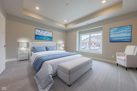 Primary bedroom at 6222 Fairview Drive, McCordsville, IN