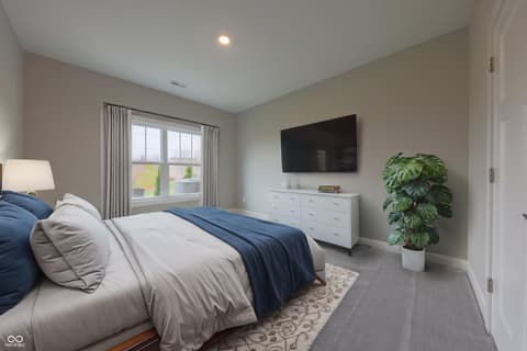 Bedroom at 6222 Fairview Drive, McCordsville, IN