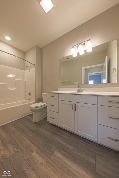 Bathroom at 6222 Fairview Drive, McCordsville, IN