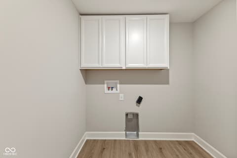 Laundry room at 6222 Fairview Drive, McCordsville, IN