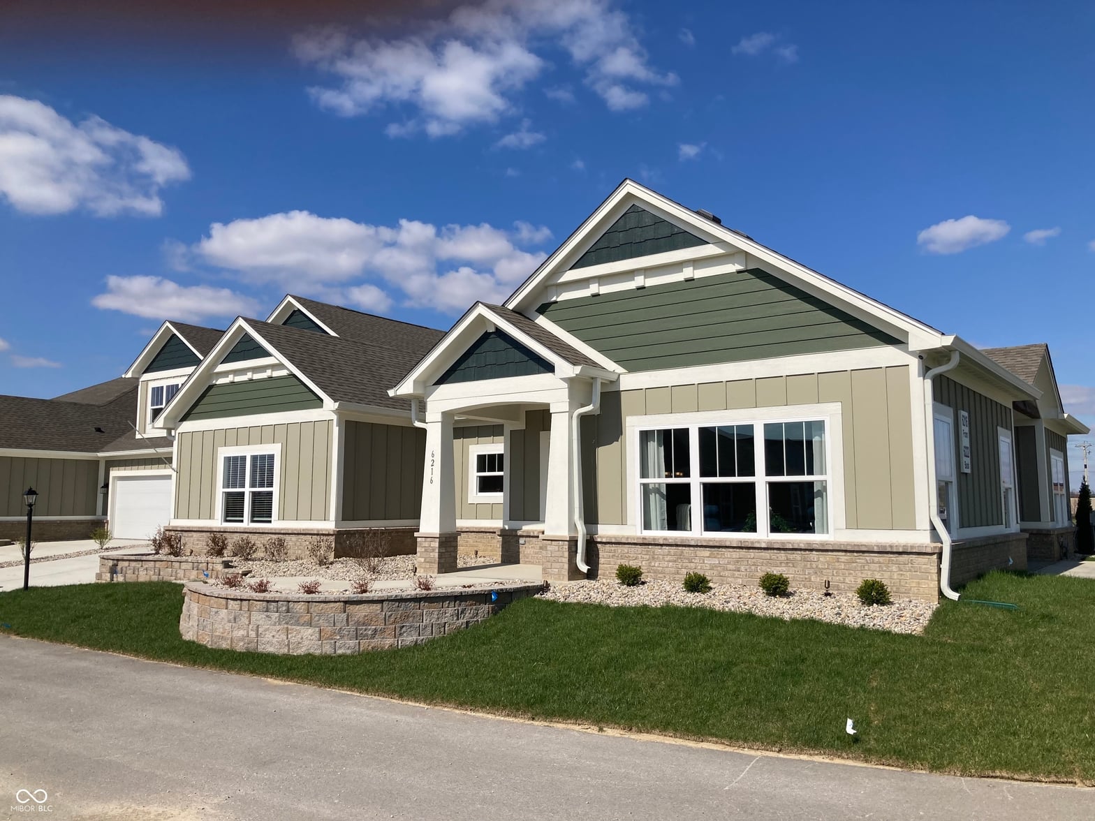 Front exterior at 6216 Fairview Drive, McCordsville, IN