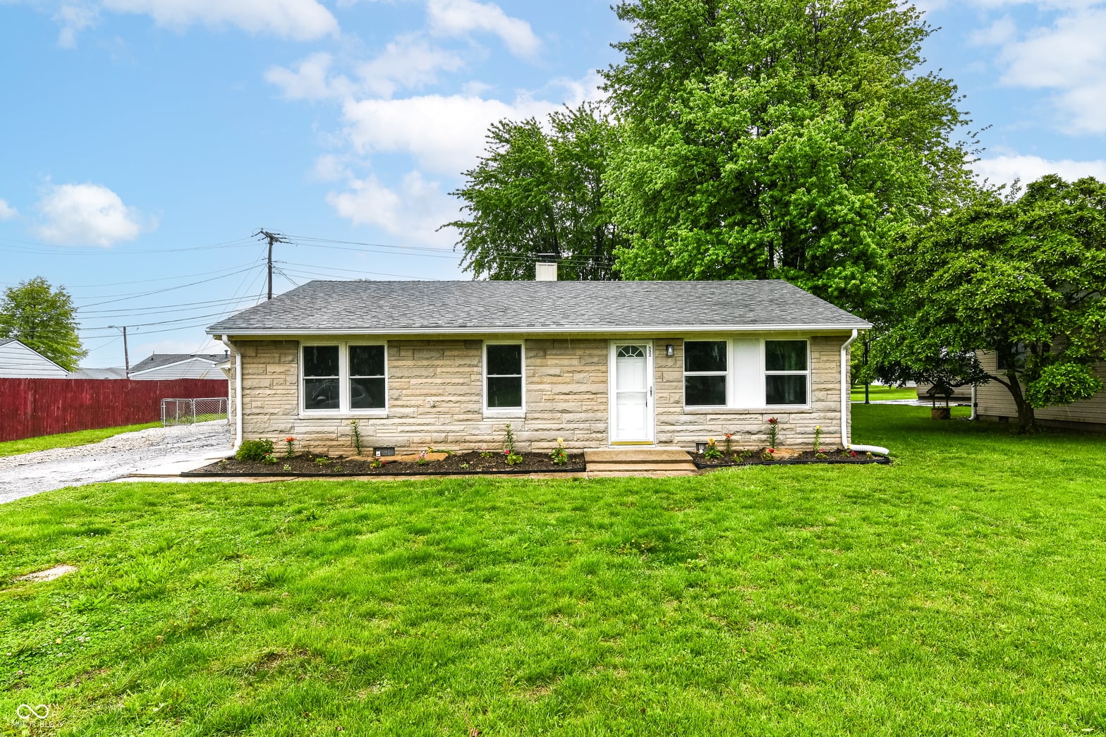Front exterior at 532 W Main Street, Pittsboro, IN