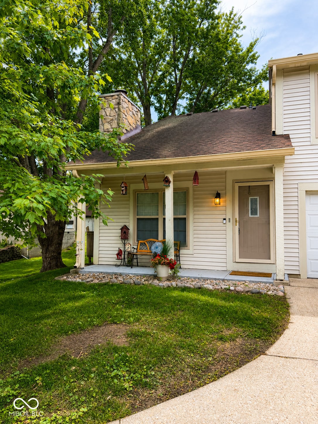 Front exterior at 7963 Valley Farms Court, Indianapolis, IN