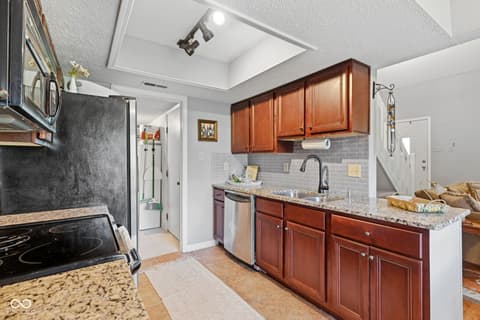 Kitchen at 7963 Valley Farms Court, Indianapolis, IN