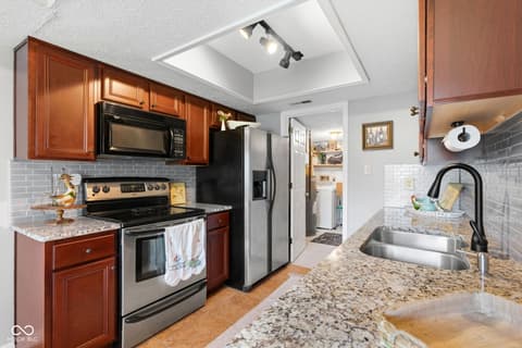 Kitchen at 7963 Valley Farms Court, Indianapolis, IN