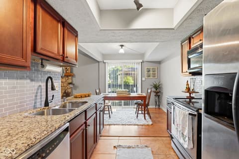 Kitchen at 7963 Valley Farms Court, Indianapolis, IN