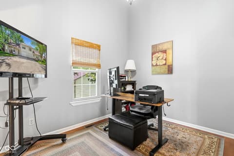 Home office at 7963 Valley Farms Court, Indianapolis, IN