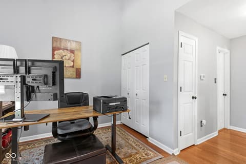 Home office at 7963 Valley Farms Court, Indianapolis, IN