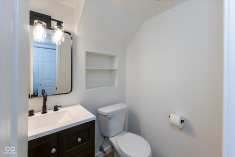 Bathroom at 7913 Hunters Path, Indianapolis, IN