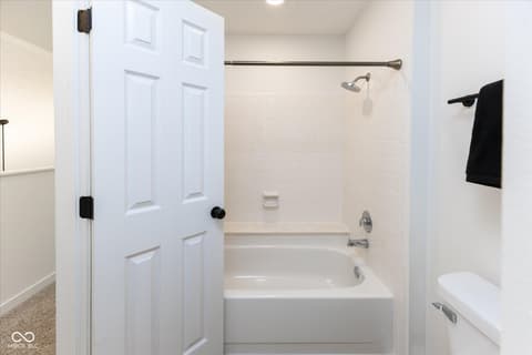 Bathroom at 7913 Hunters Path, Indianapolis, IN