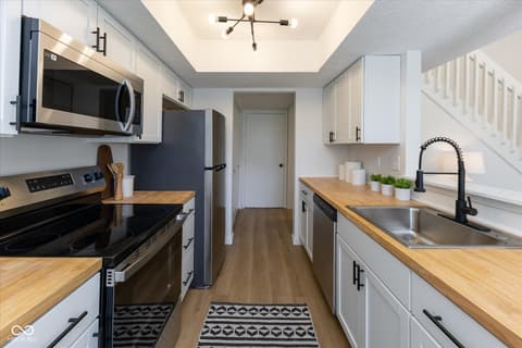 Kitchen at 7913 Hunters Path, Indianapolis, IN