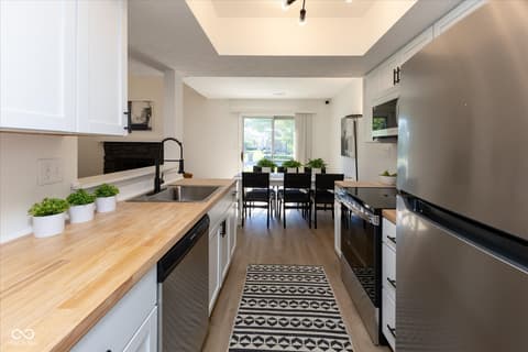Kitchen at 7913 Hunters Path, Indianapolis, IN
