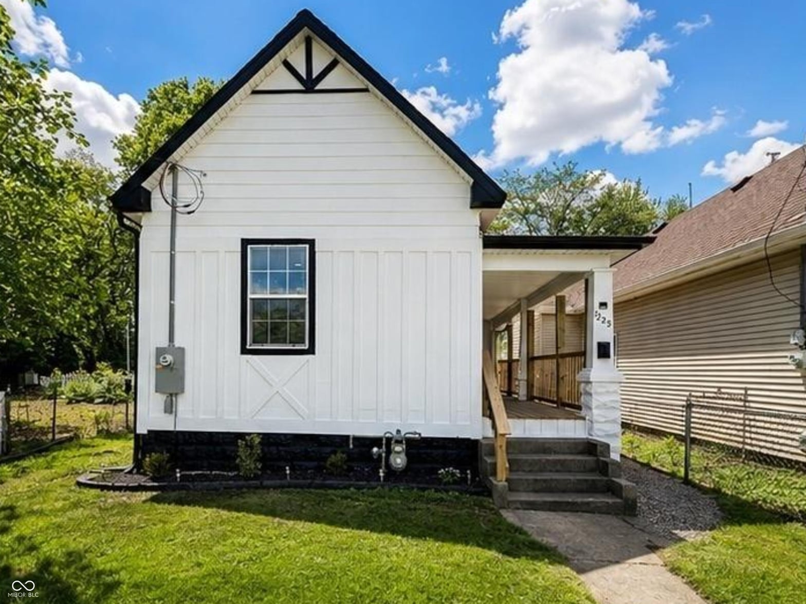 Side exterior at 1225 E Adams Street, Muncie, IN