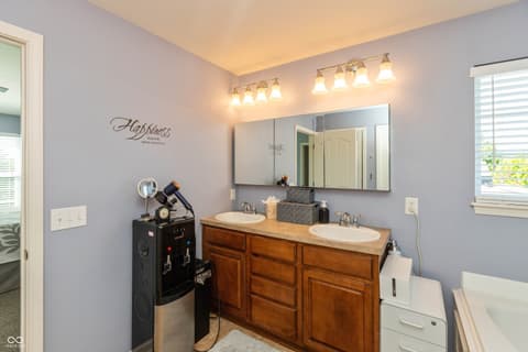 Bathroom at 1974 Midnight Pass, Brownsburg, IN