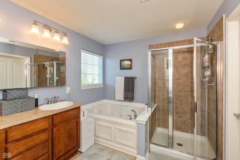Bathroom at 1974 Midnight Pass, Brownsburg, IN