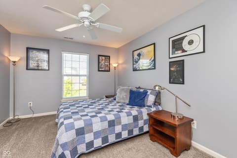 Bedroom at 1974 Midnight Pass, Brownsburg, IN