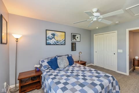 Bedroom at 1974 Midnight Pass, Brownsburg, IN