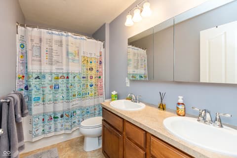 Bathroom at 1974 Midnight Pass, Brownsburg, IN