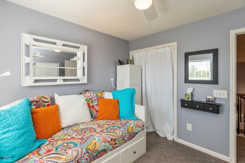 Bedroom at 1974 Midnight Pass, Brownsburg, IN