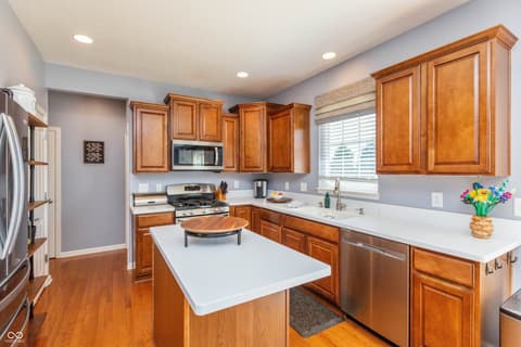Kitchen at 1974 Midnight Pass, Brownsburg, IN