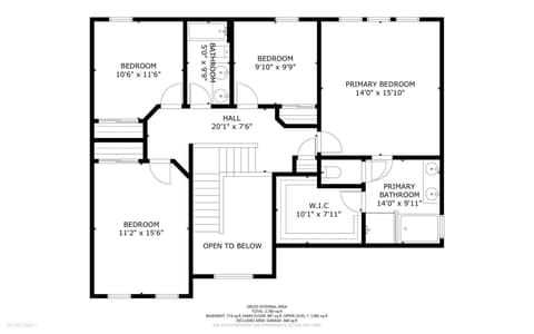 Floor Plan — 1974 Midnight Pass, Brownsburg, IN