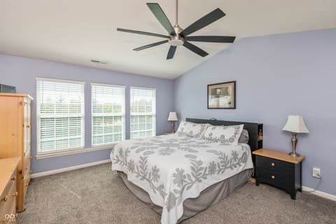 Bedroom at 1974 Midnight Pass, Brownsburg, IN