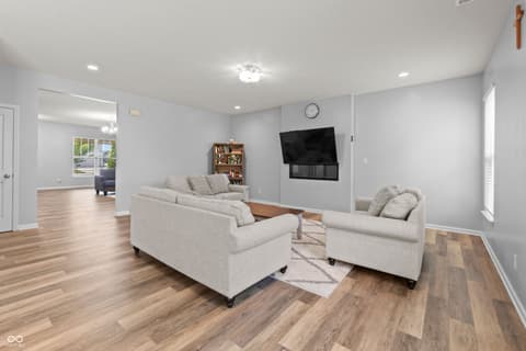 Living room at 8223 Morera Court, Indianapolis, IN