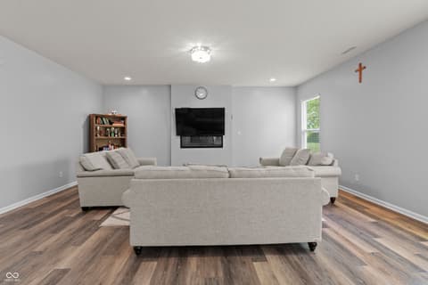 Living room at 8223 Morera Court, Indianapolis, IN
