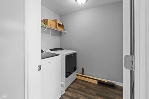 Laundry room at 8223 Morera Court, Indianapolis, IN