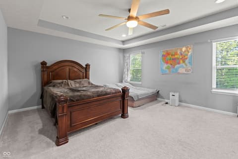 Bedroom at 8223 Morera Court, Indianapolis, IN