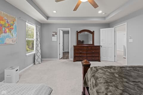 Bedroom at 8223 Morera Court, Indianapolis, IN