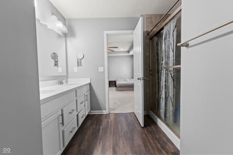 Bathroom at 8223 Morera Court, Indianapolis, IN