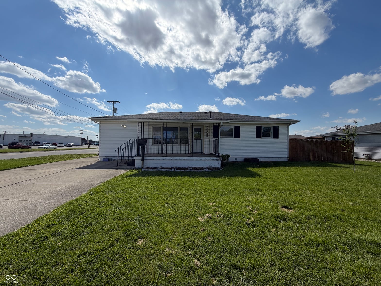 Front exterior at 1101 N Park Street, Greensburg, IN