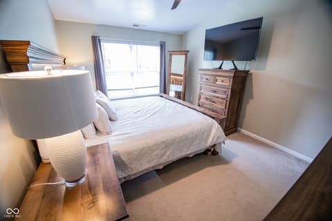 Primary bedroom at 6735 W Odessa Way, McCordsville, IN
