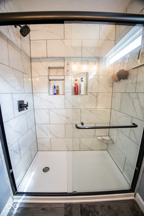 Primary bathroom at 6735 W Odessa Way, McCordsville, IN