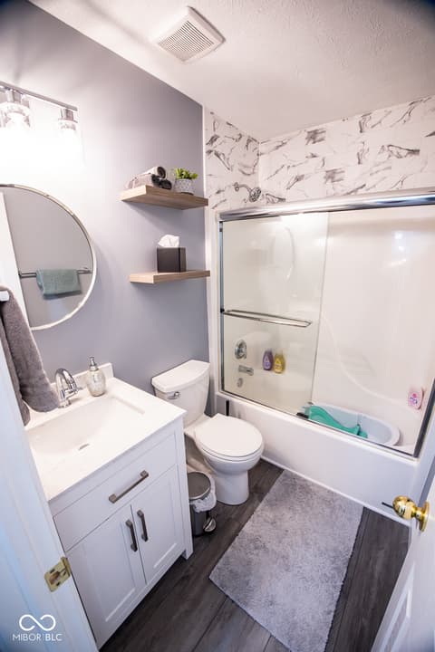 Bathroom at 6735 W Odessa Way, McCordsville, IN