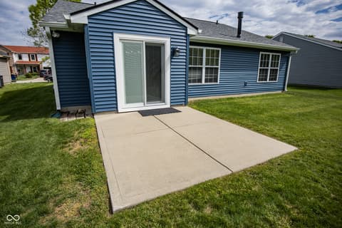 Backyard at 6735 W Odessa Way, McCordsville, IN