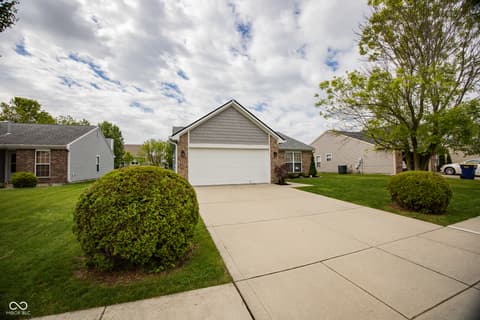 Front exterior at 6735 W Odessa Way, McCordsville, IN