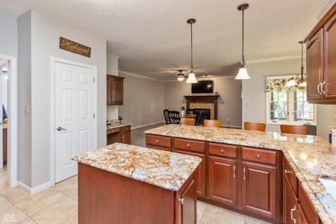 Kitchen at 5600 N Red Oak Drive, Greenfield, IN