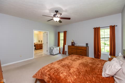 Bedroom at 5600 N Red Oak Drive, Greenfield, IN
